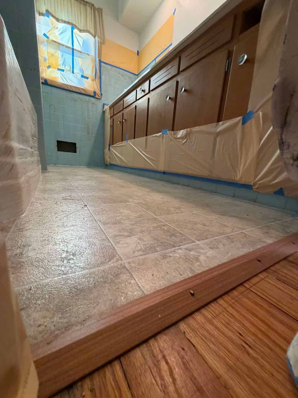 resin bound backsplash image