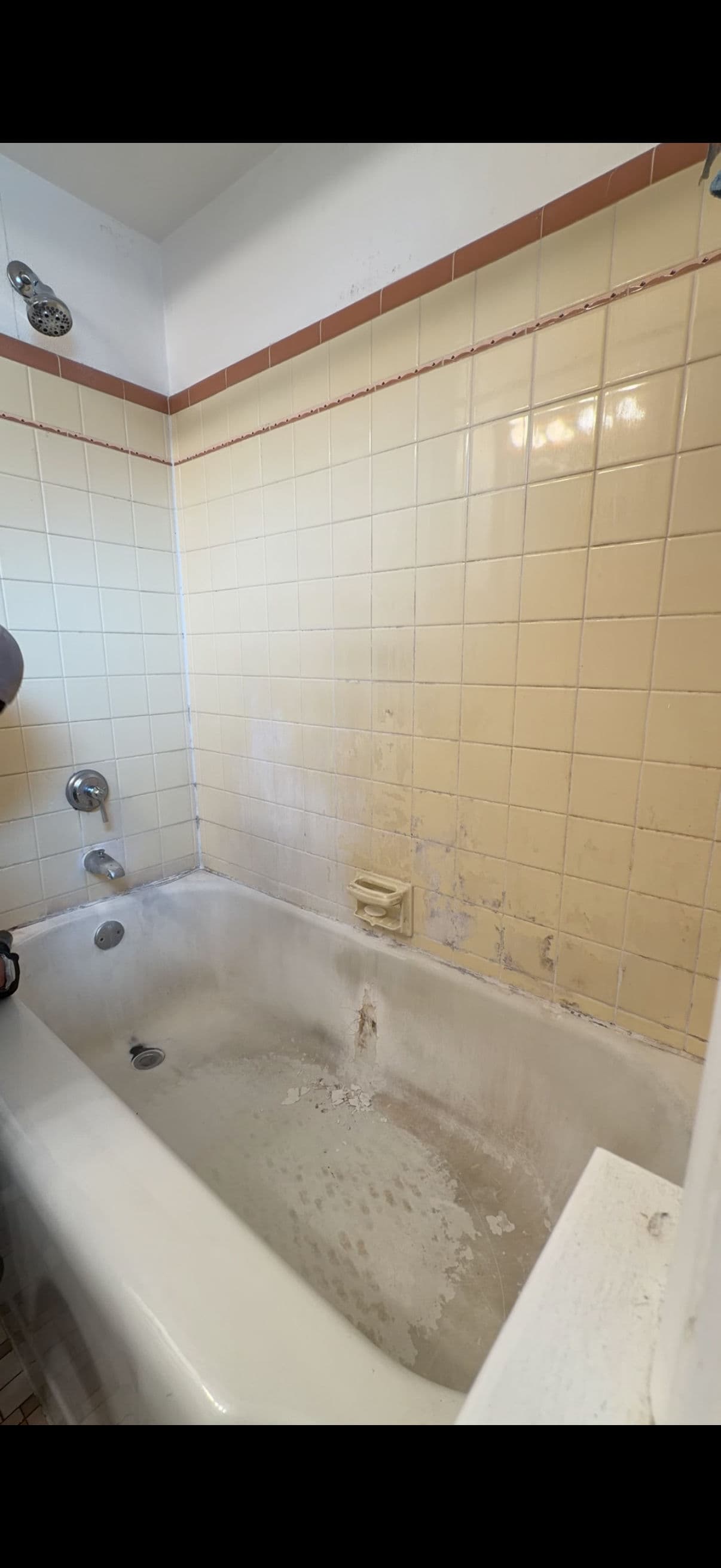 Project Heavy Buildup and Peeling Finish - This Tub Got a Full Refinish image