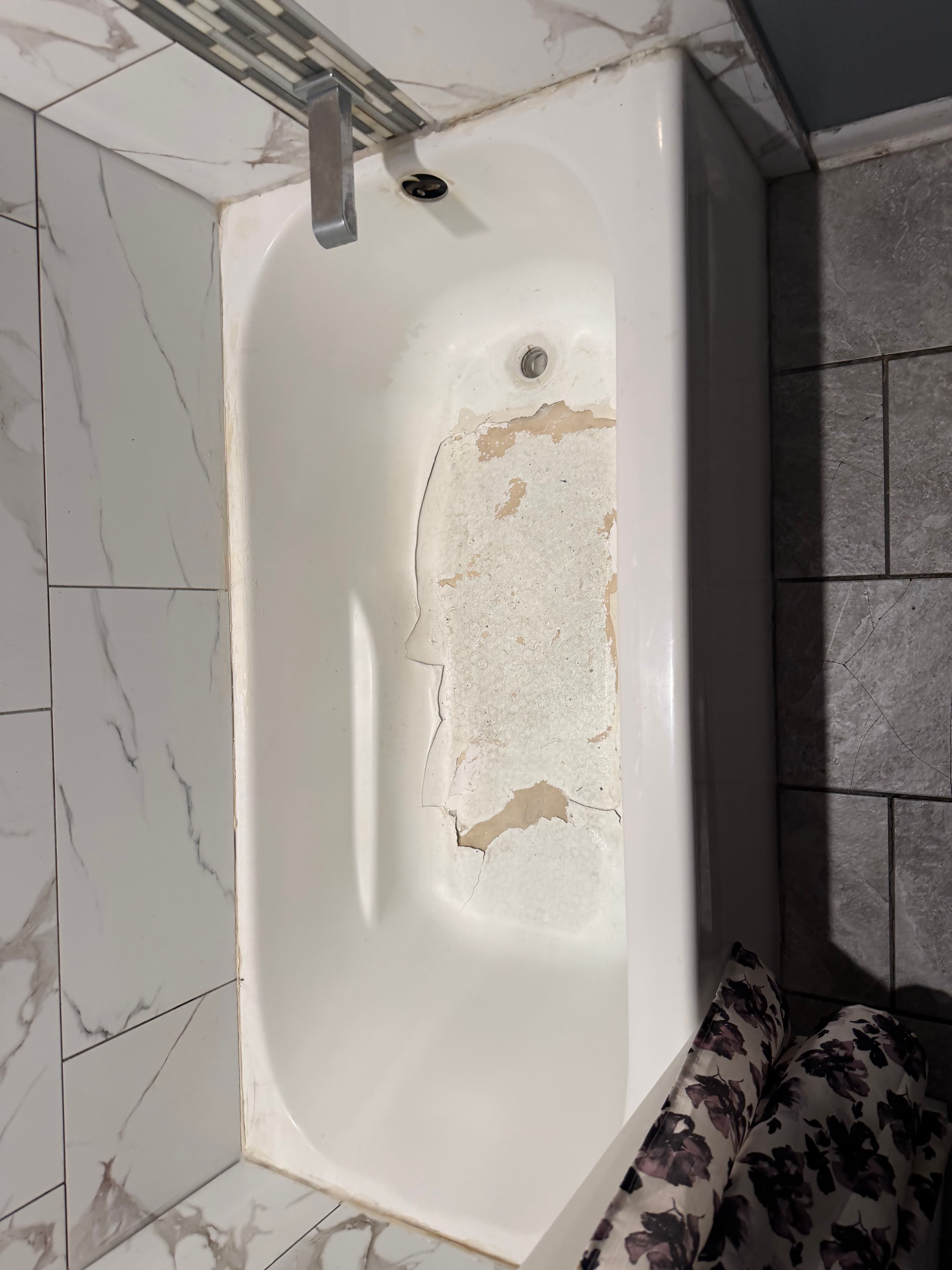 Project When a Tub's Factory Finish Fails It Takes Real Repair Work image